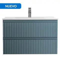 SENSI DACQUA - Mueble Baño TORONTO Azulino 80x52x46 cm