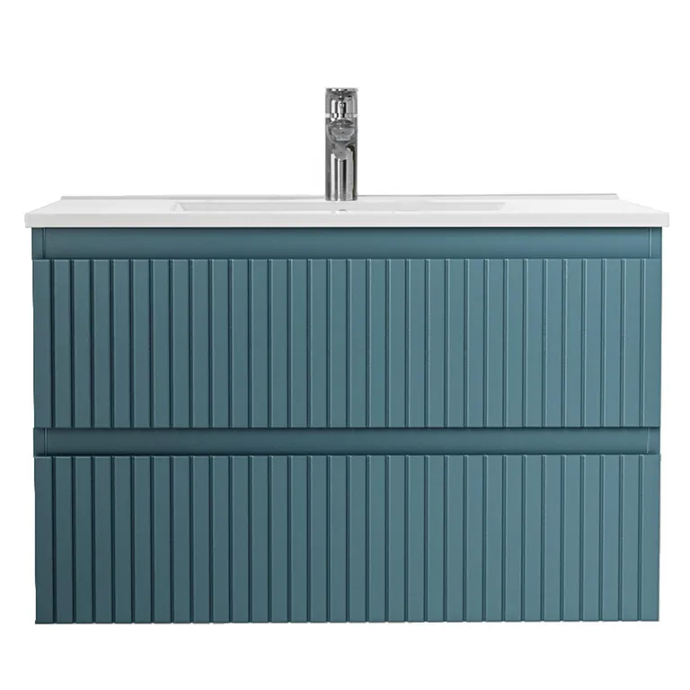 Mueble Baño TORONTO Azulino 80x52x46 cm