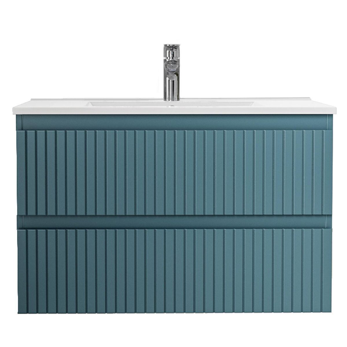 SENSI DACQUA - Mueble Baño TORONTO Azulino 80x52x46 cm