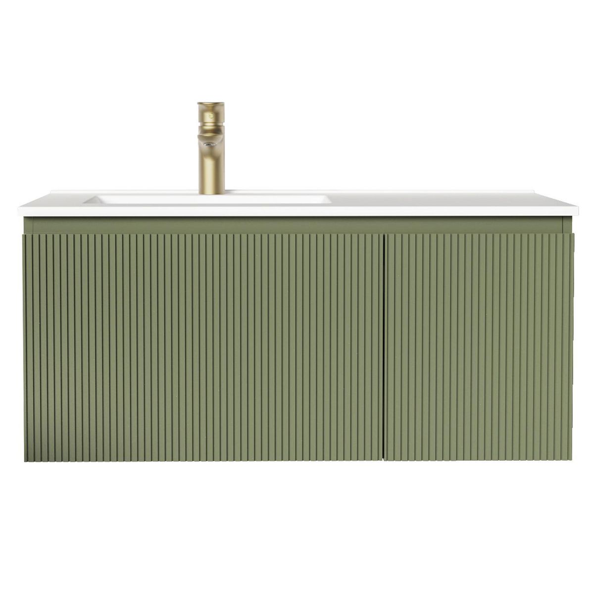 SENSI DACQUA - Mueble Baño CALI Verde 90x42x46 cm