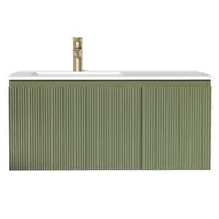 Mueble Baño CALI Verde 90x42x46 cm