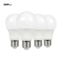 DAIRU - Pack 4 Ampolletas Led 60 W E27 806 lm Luz Cálida