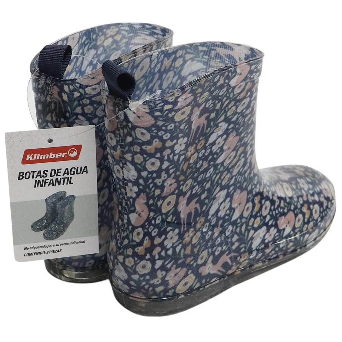 KLIMBER - Botas de Agua LLuvia Unisex Talla 28/29 Infantil