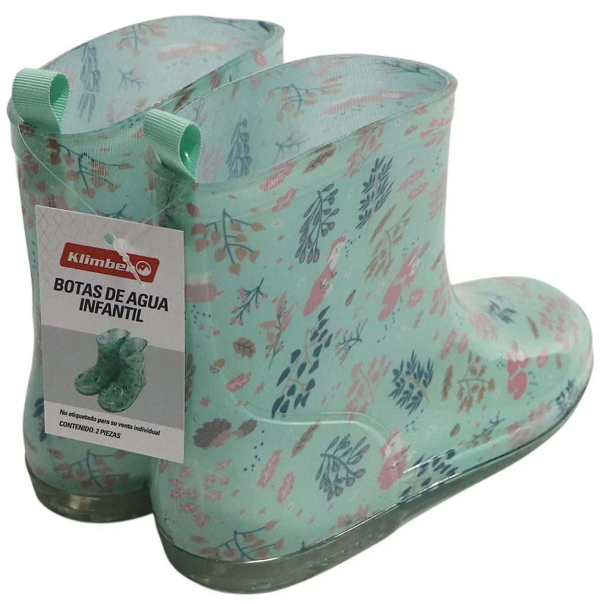 KLIMBER - Botas de Agua LLuvia Unisex Talla 32/33 Infantil