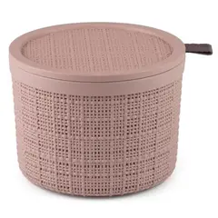 CURVER - Caja con tapa 17x13x17 cm 2 l Rosa