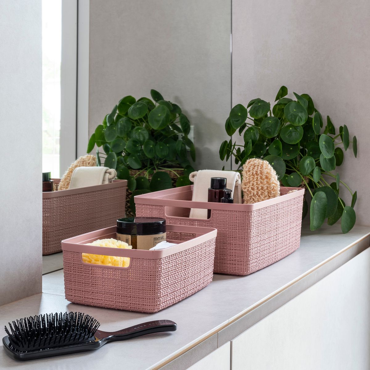 CURVER - Canasto 36x15x28 cm 12 l Rosa