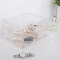 JUST HOME COLLECTION - Organizador 12.8x9.7x17 cm Transparente