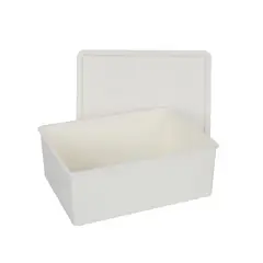 JUST HOME COLLECTION - Organizador 24x11.6x31.6 cm 8.8 l Blanco