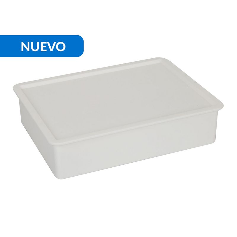 JUST HOME COLLECTION - Organizador 24x7.6x31.6 cm  Blanco