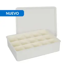 JUST HOME COLLECTION - Organizador 24x7.5x32 cm Blanco
