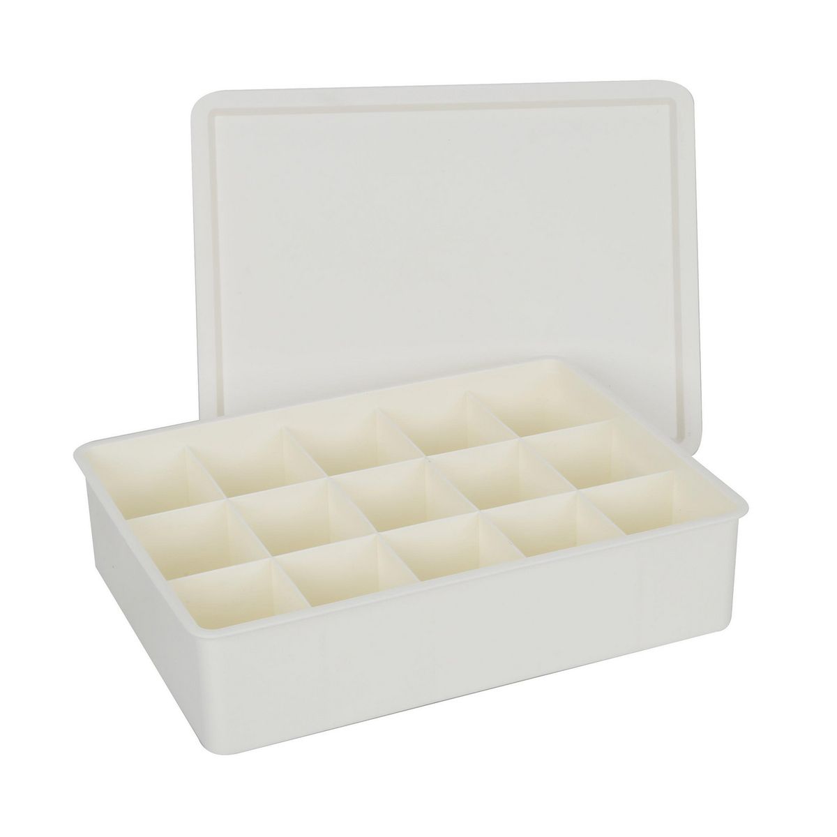 JUST HOME COLLECTION - Organizador 24x7.5x32 cm 5.8 l Blanco