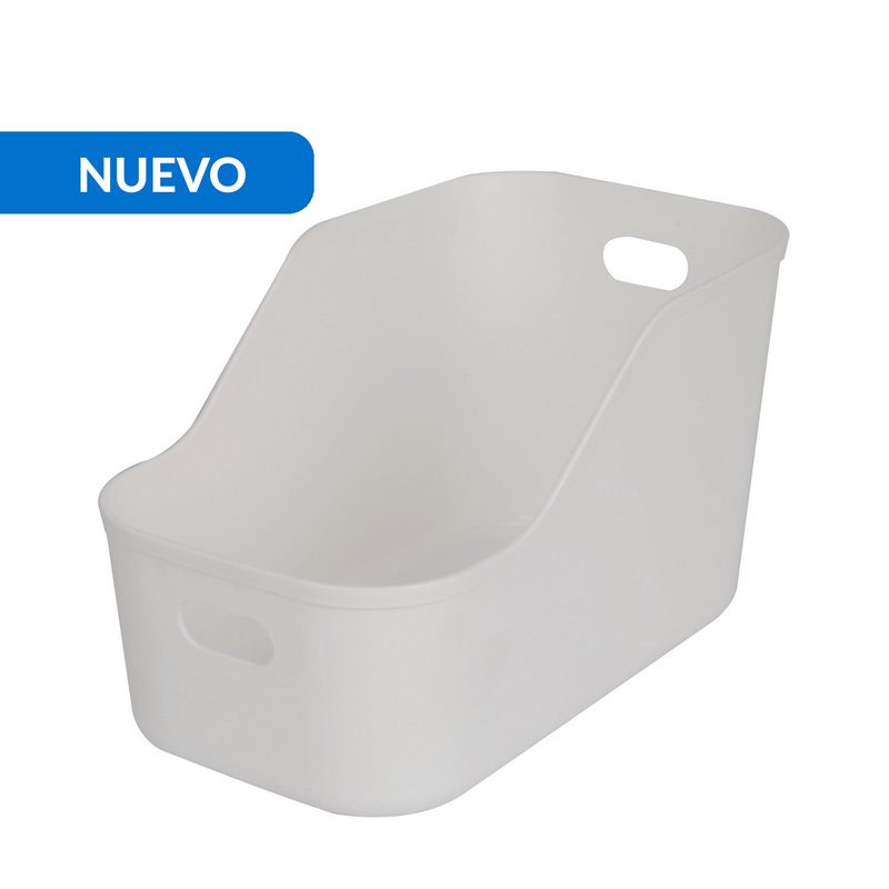 JUST HOME COLLECTION - Caja Plástica 15.5x14.9x26.3 cm  Blanco