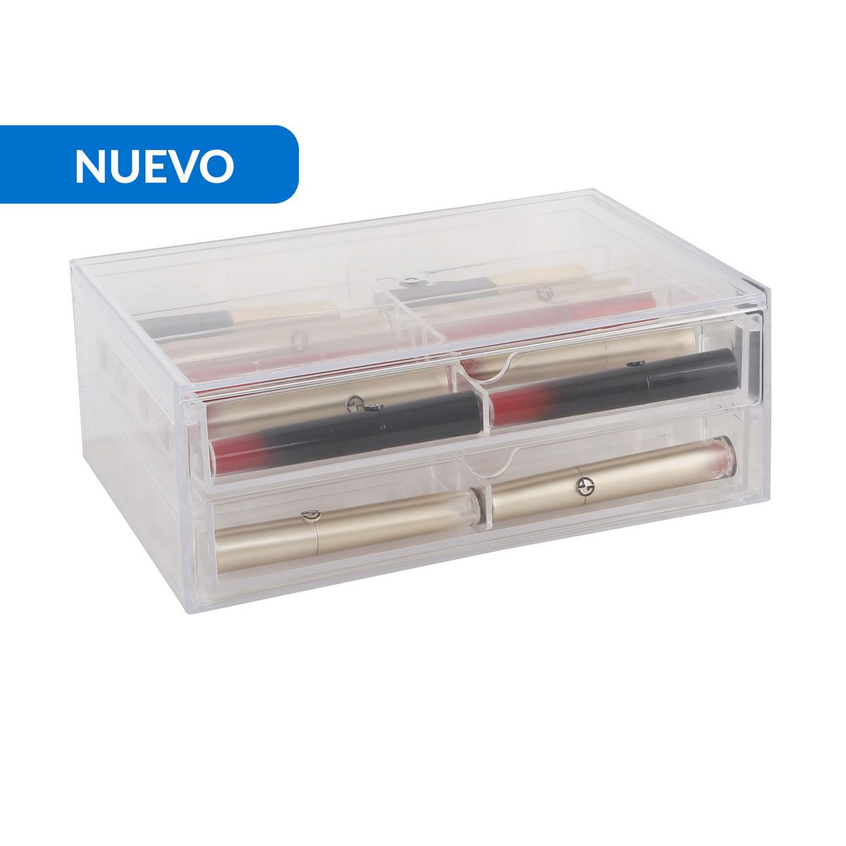 JUST HOME COLLECTION - Organizador 25.5x9.7x17 cm Transparente