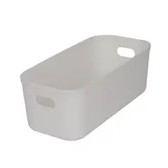 JUST HOME COLLECTION - Caja Plástica 12.8x9.4x26.3 cm Blanco