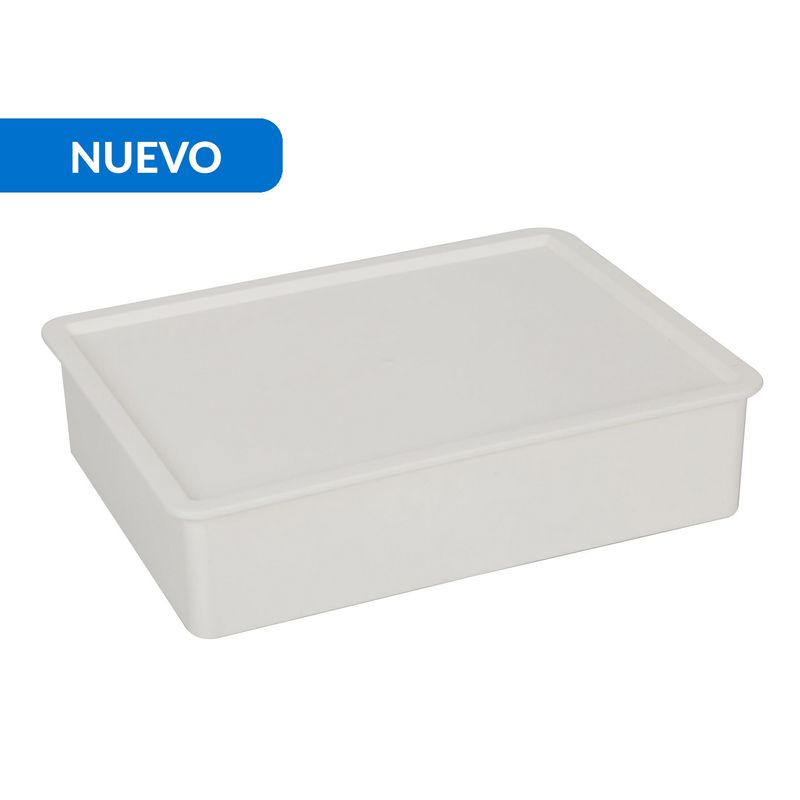 JUST HOME COLLECTION - Organizador 24x7.5x32 cm  Blanco