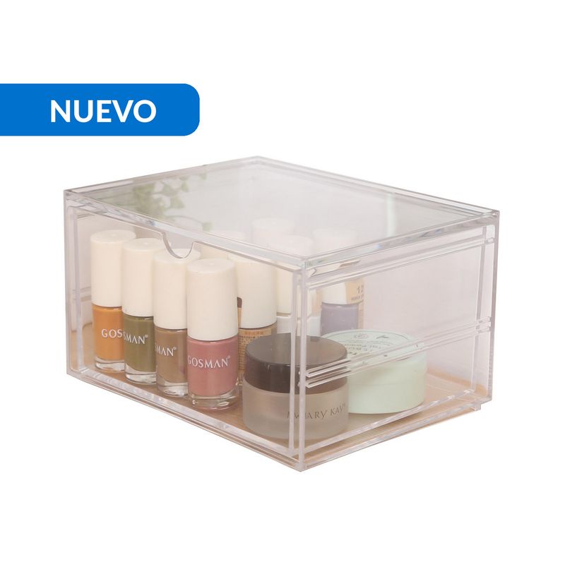 JUST HOME COLLECTION - Organizador 12.8x9.7x17 cm  Transparente