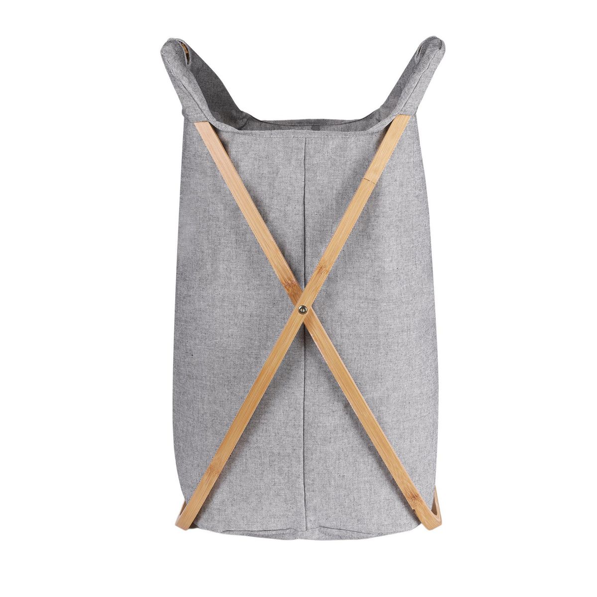 JUST HOME COLLECTION - Cesto de ropa 44x66x40 cm 116.2 l Gris