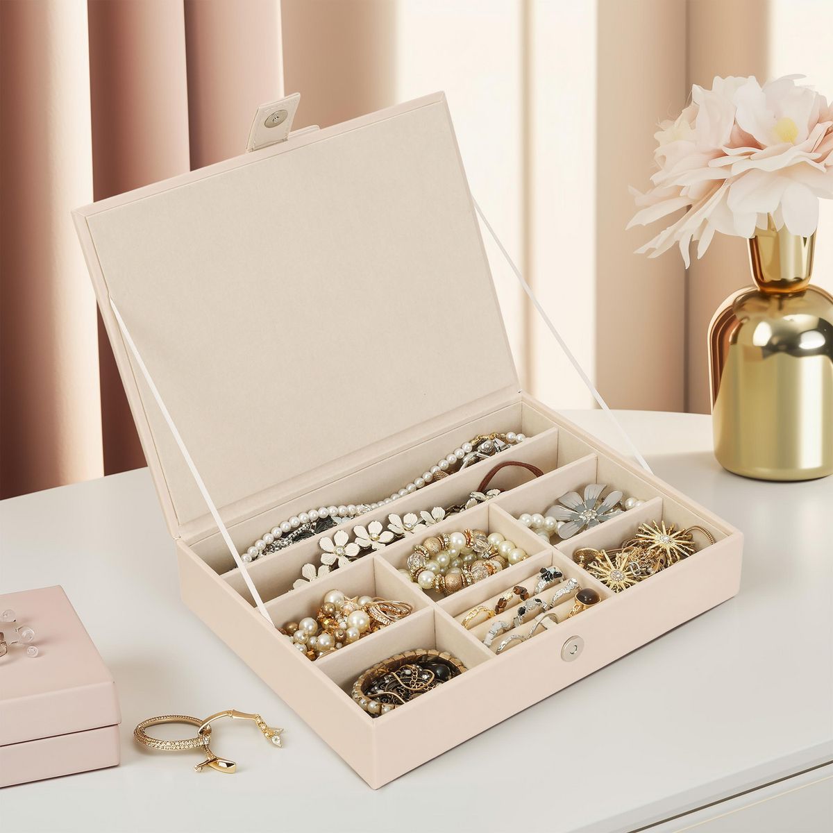 JUST HOME COLLECTION - Caja 24.5x5x18.5 cm Beige