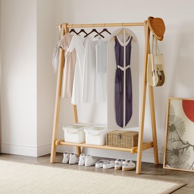 Imagen 2 del producto Funda para ropa 60x135x1 cm Blanco