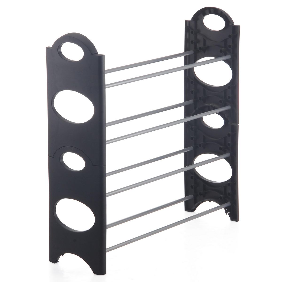 CASA BONITA - Porta Zapatos 64.5x64x19.5 cm Negro