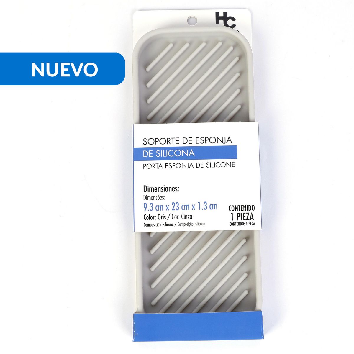 JUST HOME COLLECTION - Soporte de esponja de silicona