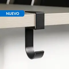 JUST HOME COLLECTION - Gancho Portatil Metal Plateado