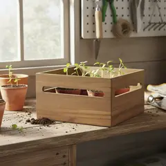 JUST HOME COLLECTION - Caja 27.3x14.6x25.4 cm 10.1 l Madera