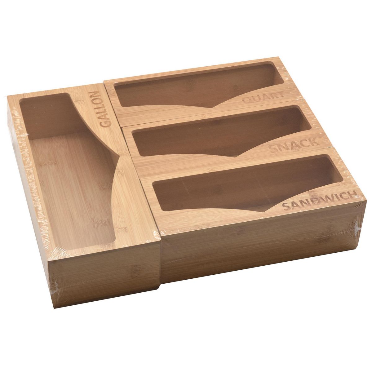 JUST HOME COLLECTION - Set x 4 organizador de bolsa de alimento