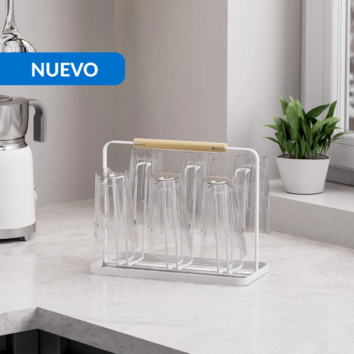 JUST HOME COLLECTION - Porta vaso con mango