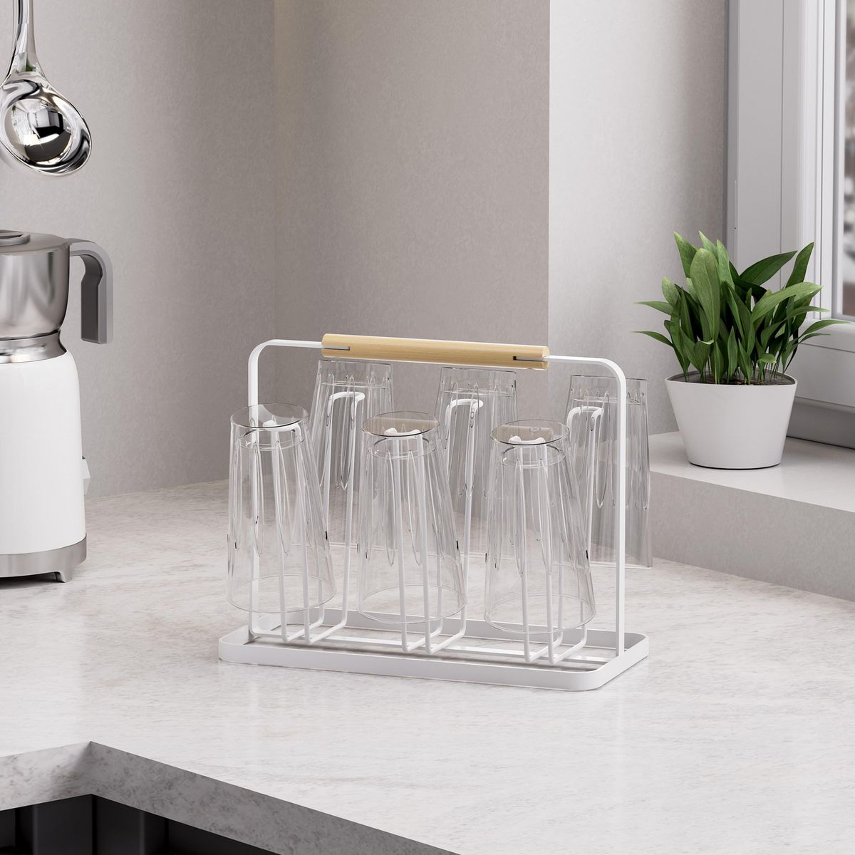 JUST HOME COLLECTION - Porta vaso con mango