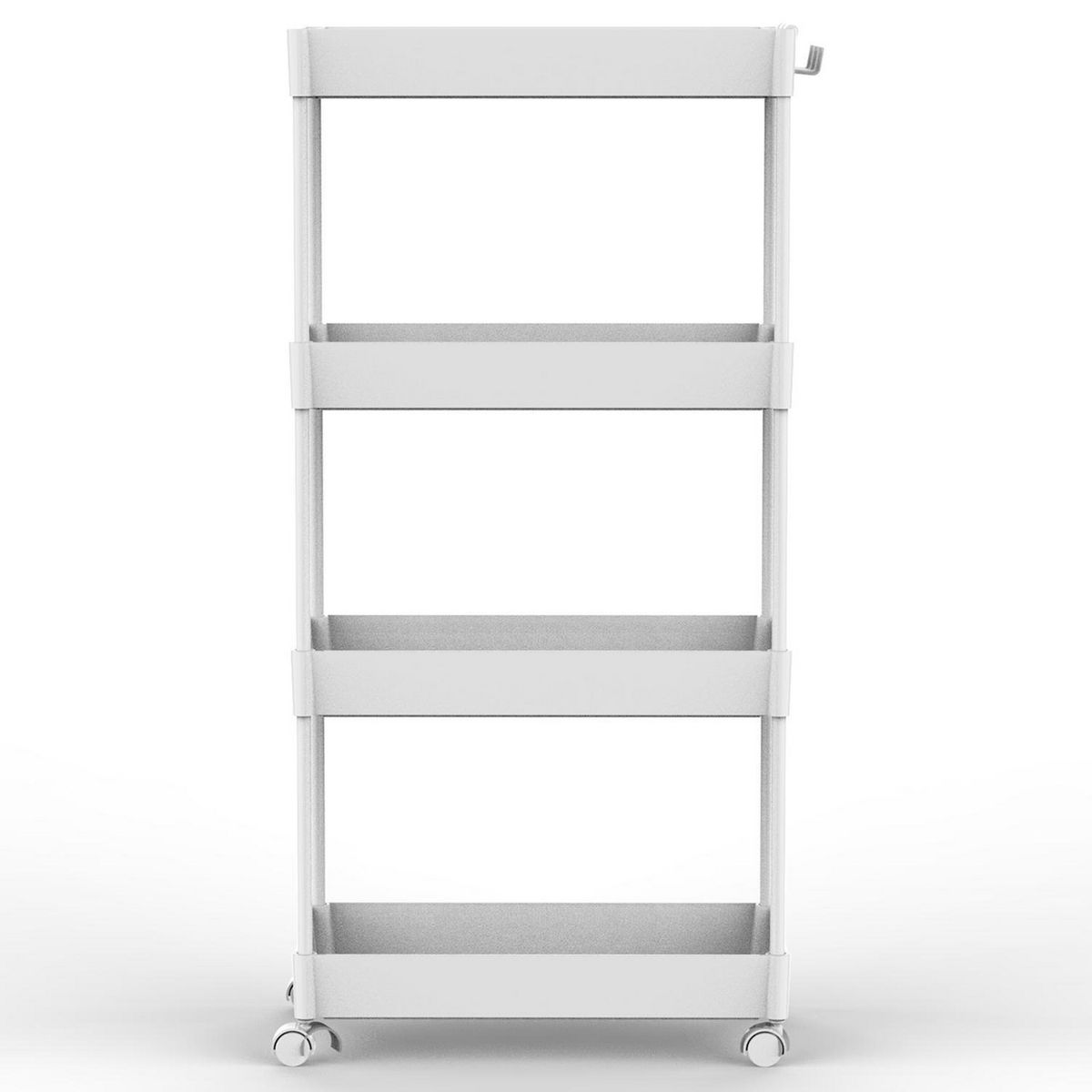 JUST HOME COLLECTION - Carro 40x83.8x22 cm Blanco