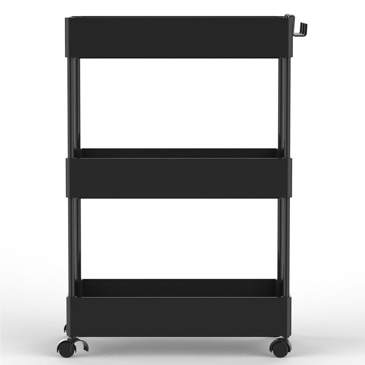 JUST HOME COLLECTION - Carro 40x59.5x22 cm Negro