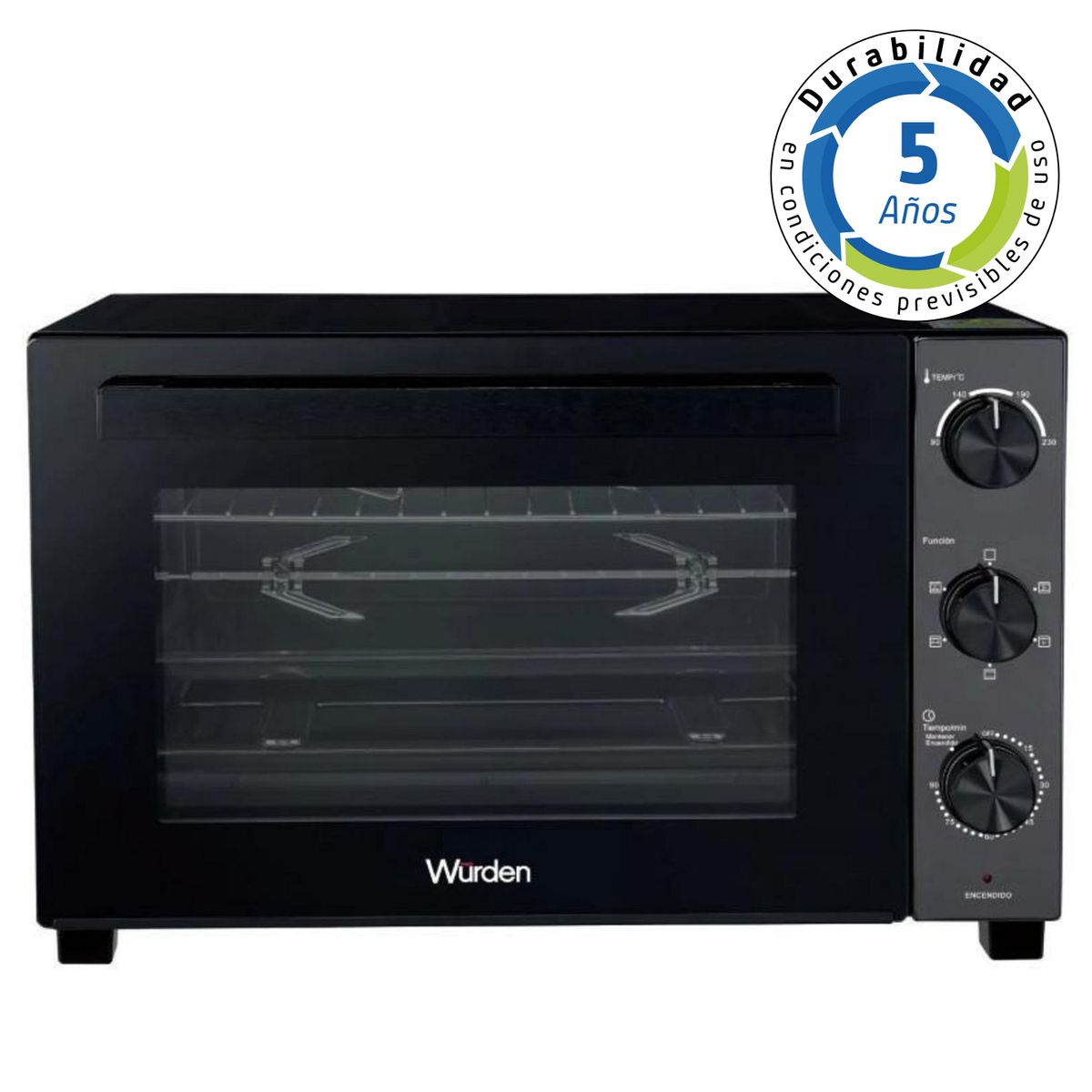 WURDEN - Horno Eléctrico 48 Litros WEO-48C