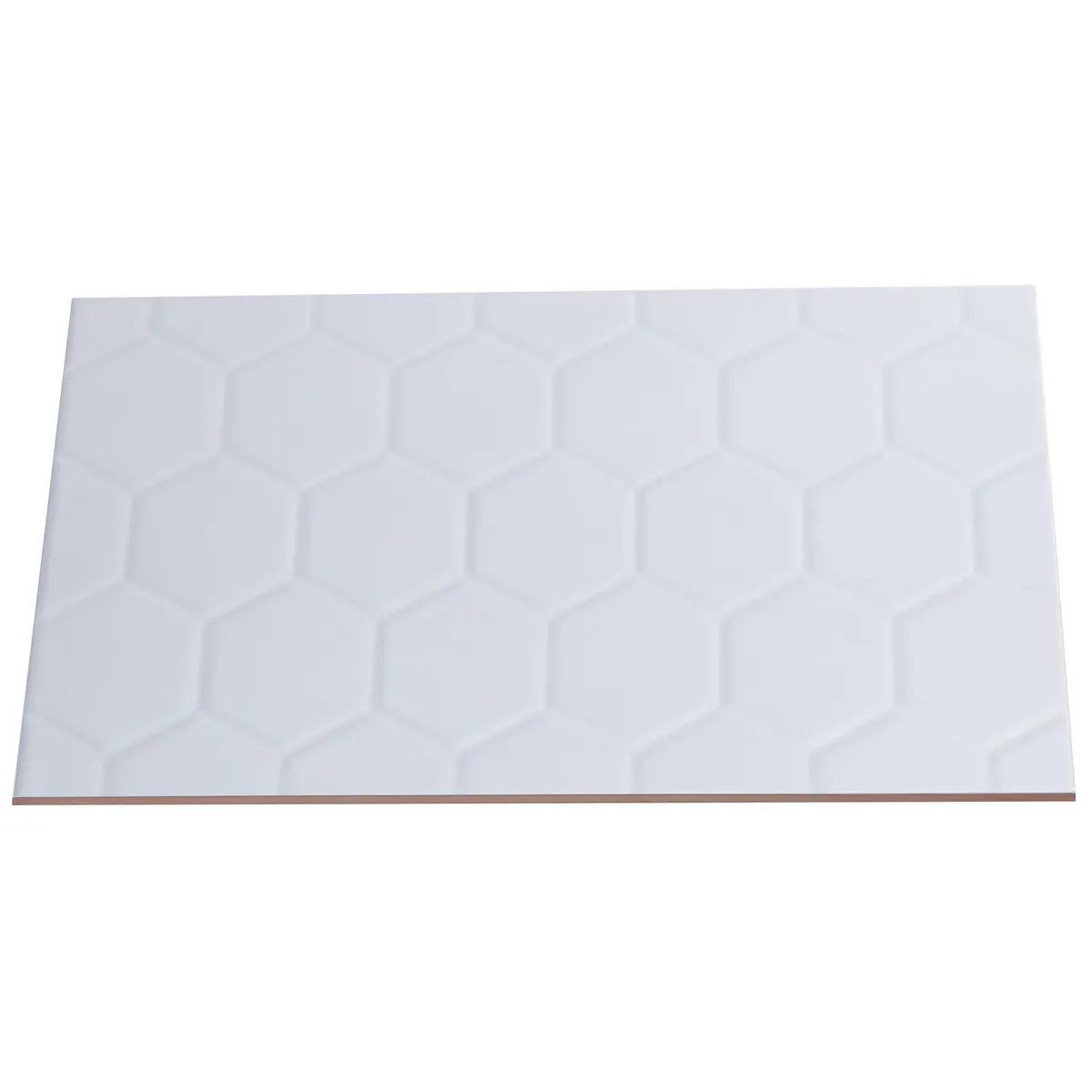 HOLZTEK - Cerámica 25x40 cm Hexagon Blanco 1.5 m2