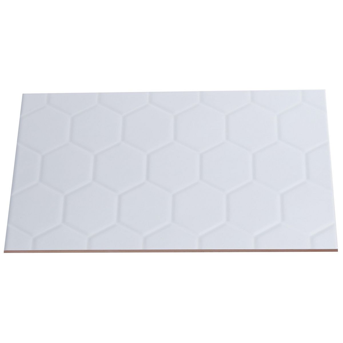 HOLZTEK - Cerámica 25x40 cm Hexagon Blanco 1.5 m2