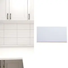 HOLZTEK - Cerámica 25x40 cm Lineas Blanco 1.5 m2