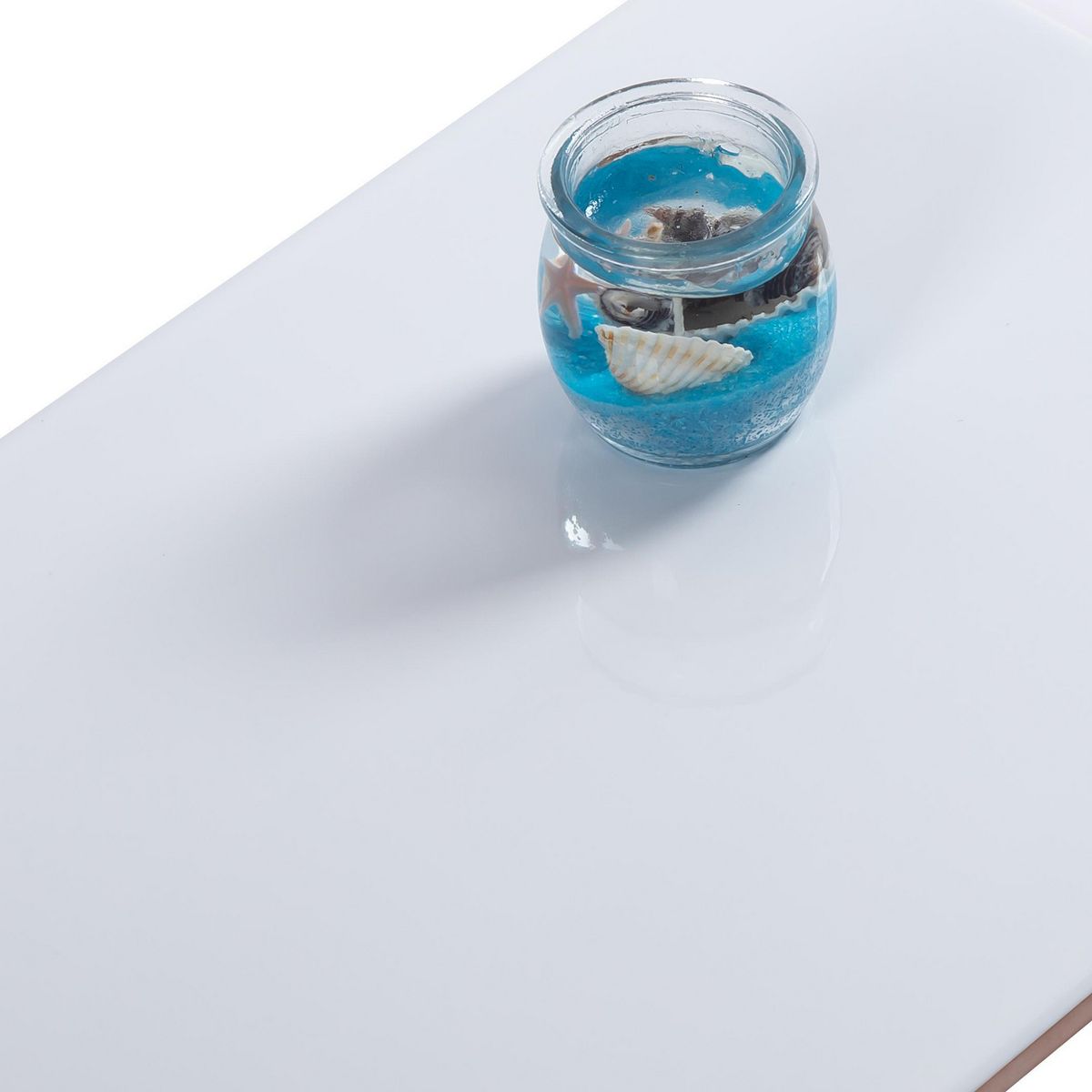 HOLZTEK - Cerámica 25x40 cm Blanca Brillo Blanco 1.5 m2