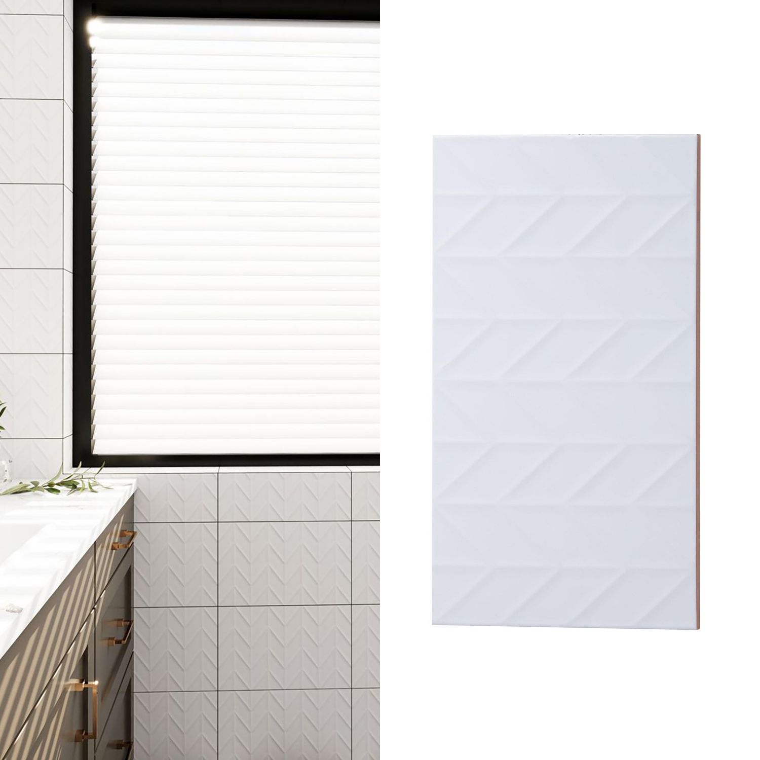 HOLZTEK Cerámica 25x40 cm Flecha Blanco 1.5 m2 | Falabella Chile