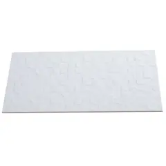 HOLZTEK - Cerámica 30x60 cm Quadro Relieve Blanco 1.62 m2