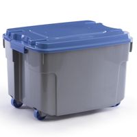 Caja 56.5x44.5x42.5 cm 56 l Negro, azul