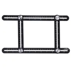 UBERMANN - Regla de aluminio 10 x 6"