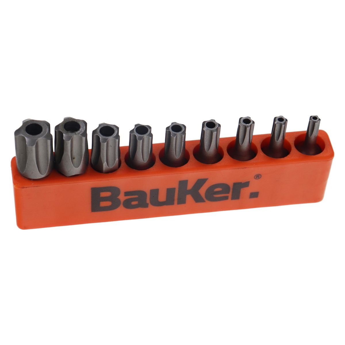 BAUKER - Set de 9 medición torx seguridad