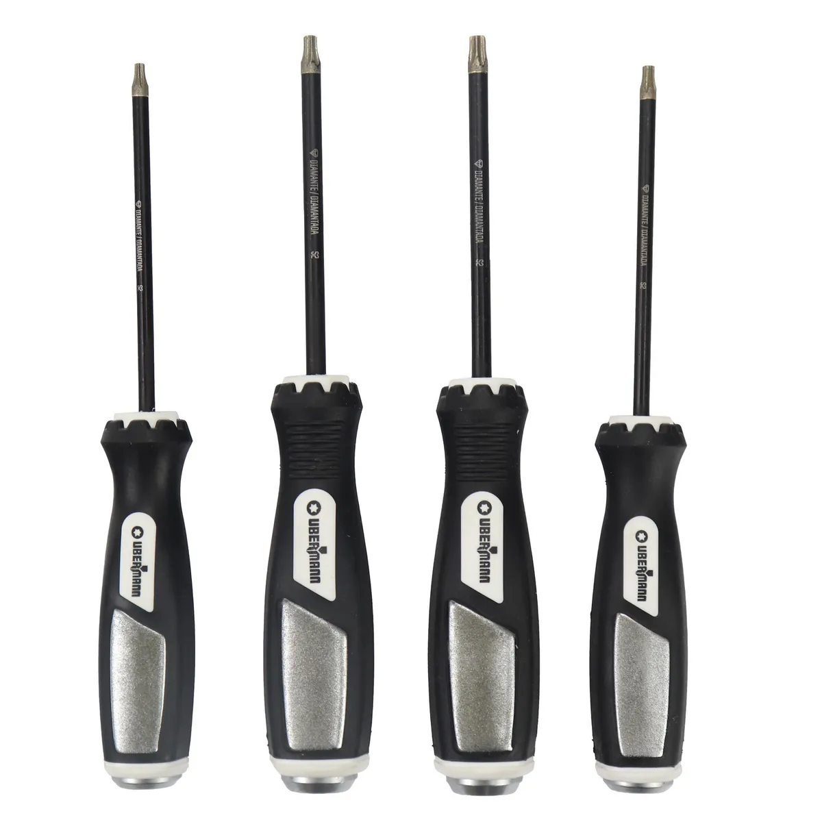 Set de 4 Destornilladores TORX T15,20,25,30 - 15,0 - 15,8 - 6,4 t15,20,25,30, marca UBERMANN - Foto Principal