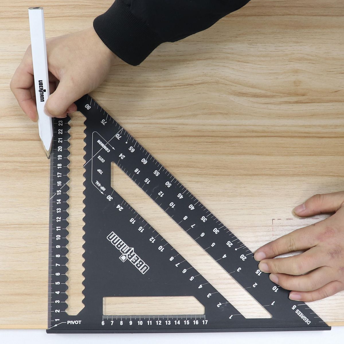 UBERMANN - Set de 8 lápices carpinteros