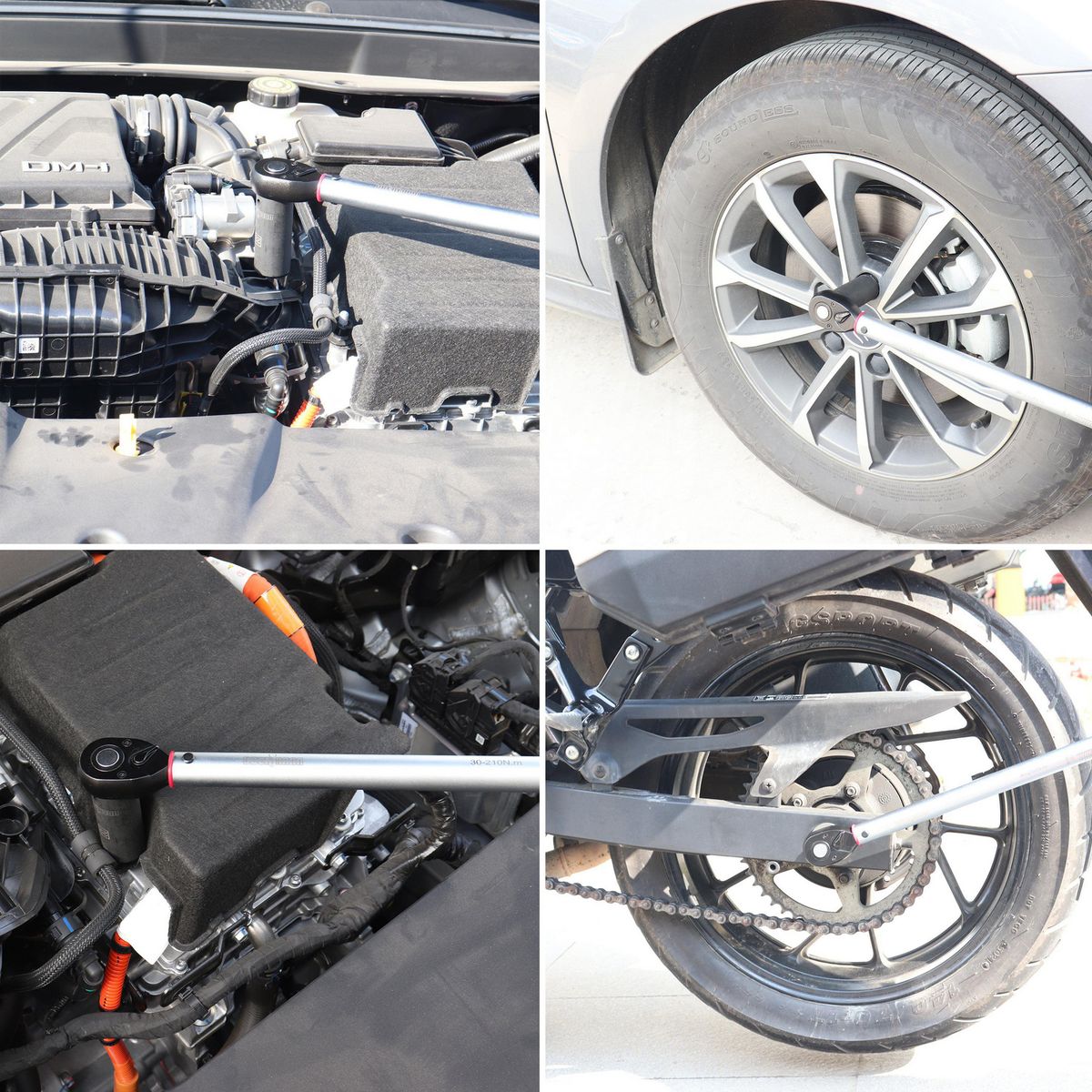 UBERMANN - Torquimetro detorquimetro 1/2 30-210nm