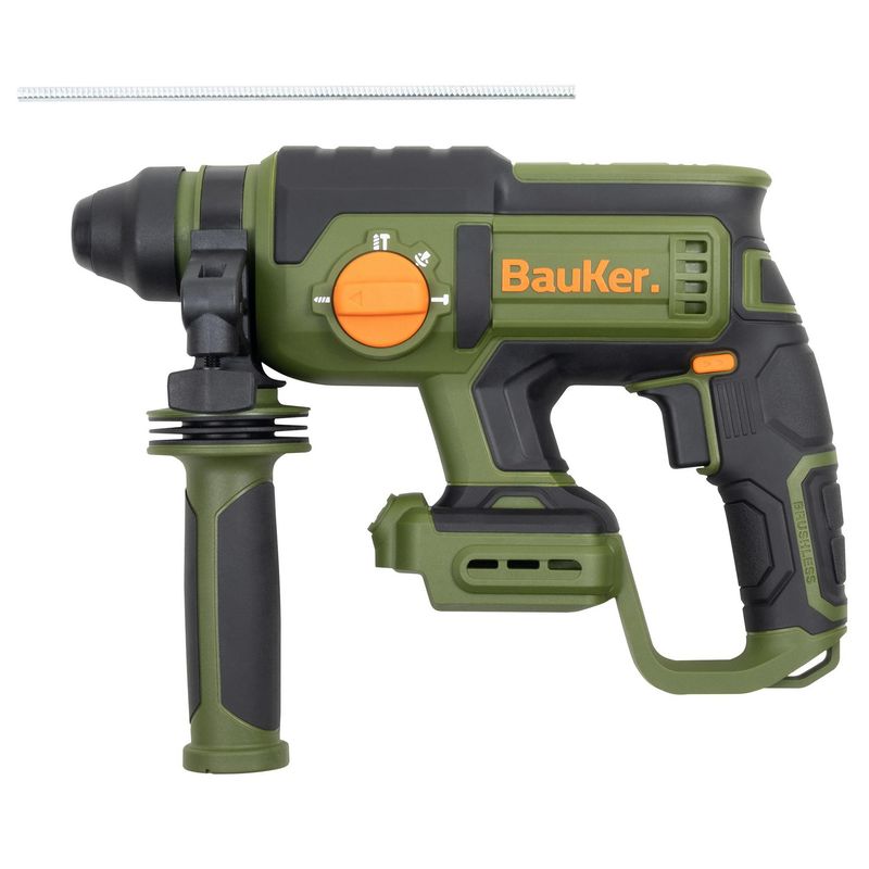 BAUKER - Rotomartillo Sds Plus Inalalámbrico 20V Sin Batería