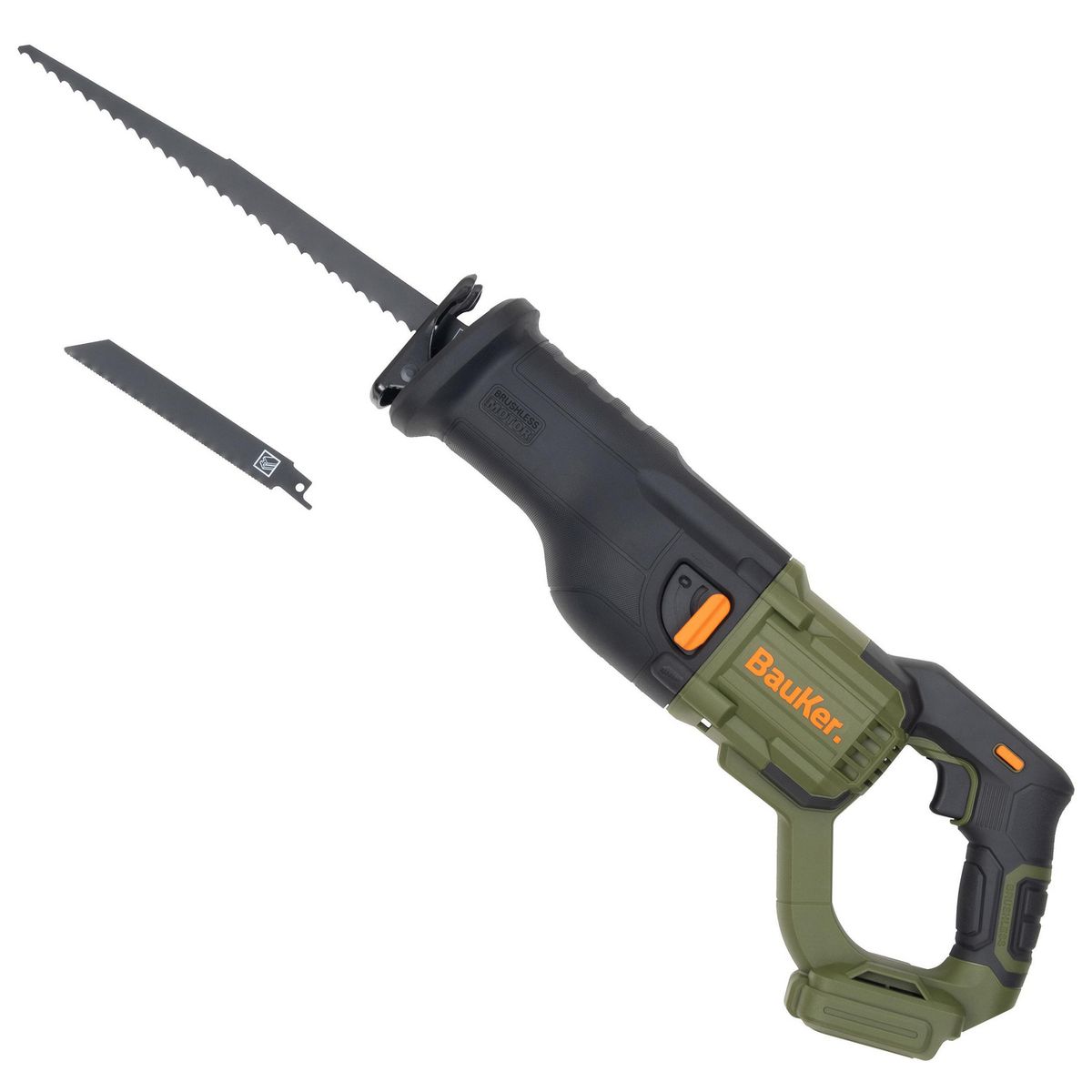 BAUKER - Sierra Sable Inalámbrica 20 V Brushless sin Batería