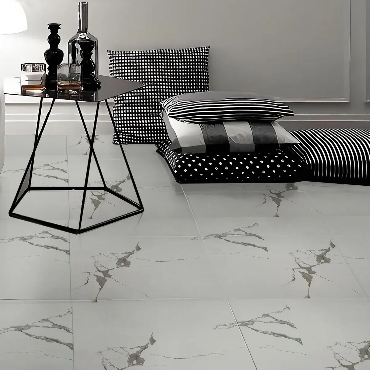 HOLZTEK - Gres 60x60 cm Torino Blanco 1.44 m2