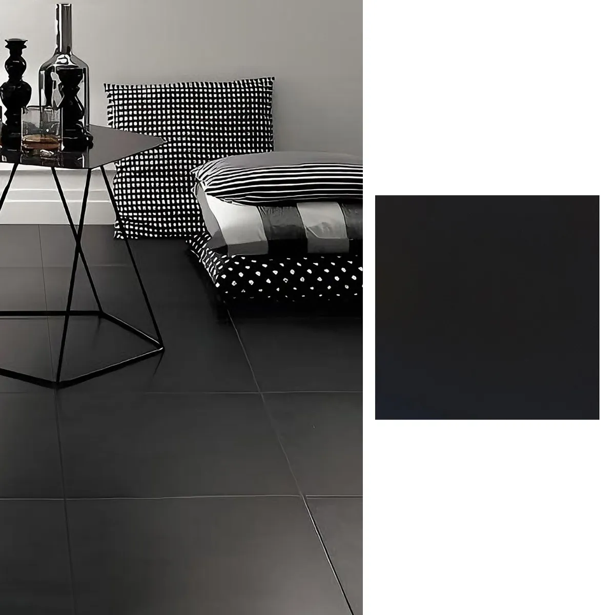 HOLZTEK - Gres 60x60 cm Darko Negro 1.44 m2