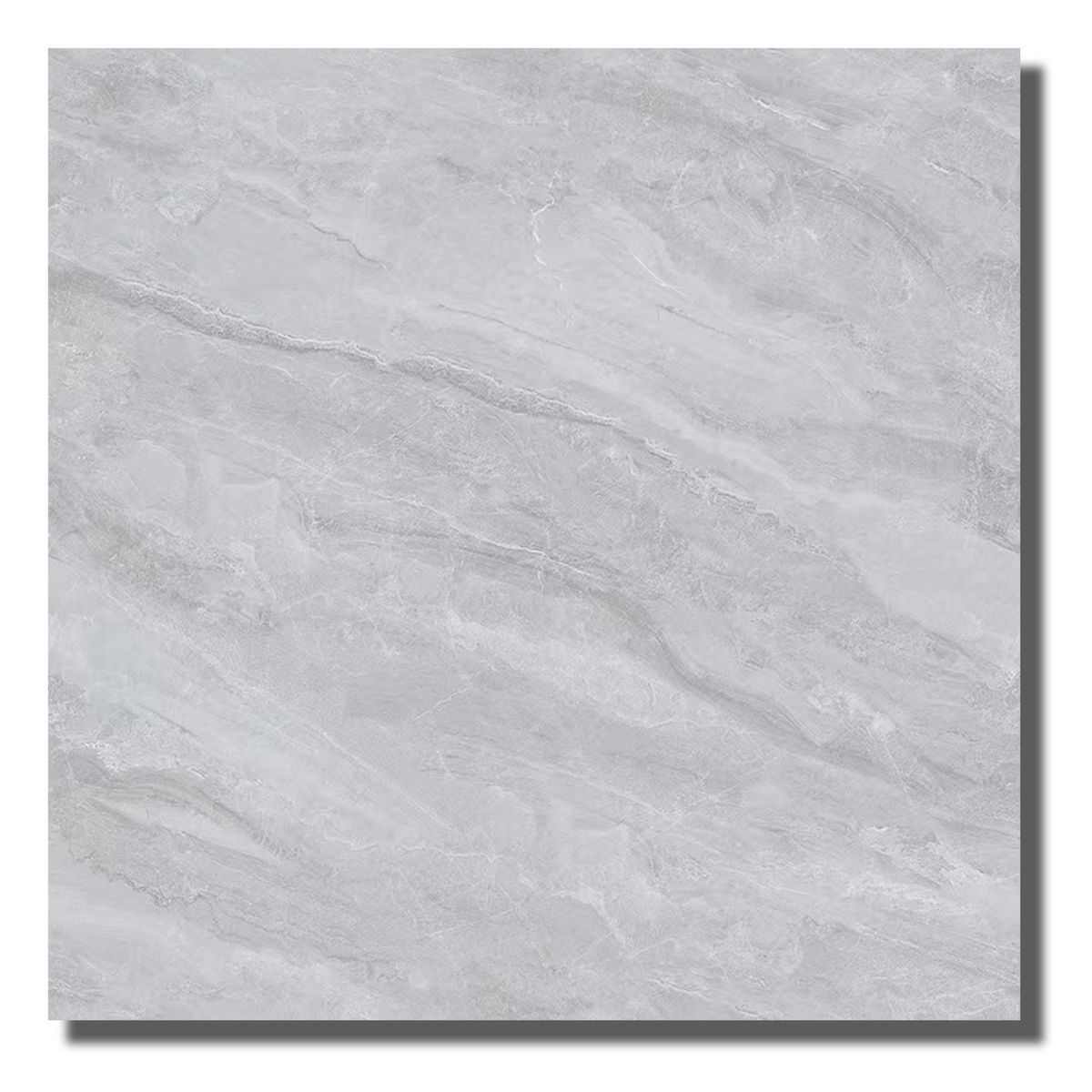 HOLZTEK - Porcelanato 60x60 cm Marmo Veta Gris/Plata 1.44 m2